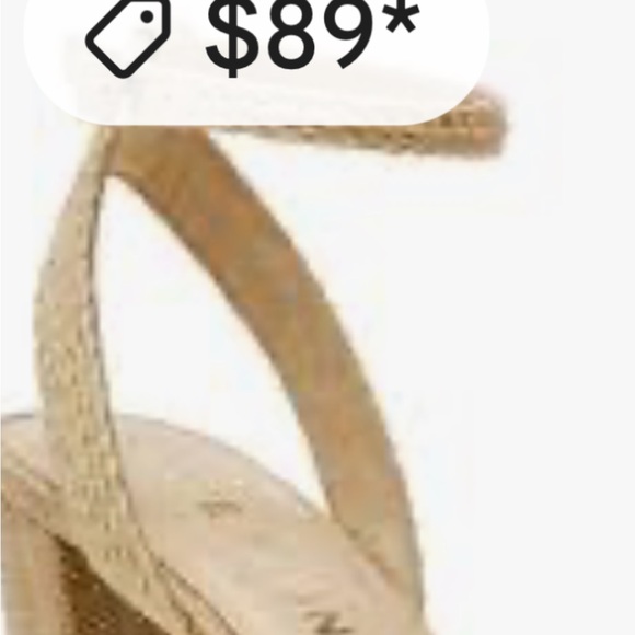 New -Anne Klein Women's Cream Espadrille Sandals - Picture 8 of 8